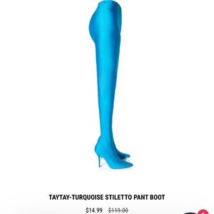 NEVER WORN Black TayTay size 7 by azalea Wang